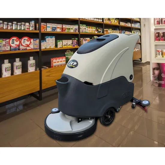 Walk Behind Robot Panel Cleaning Machine Cleaners Spin Floor Dryer Scrubber Machine